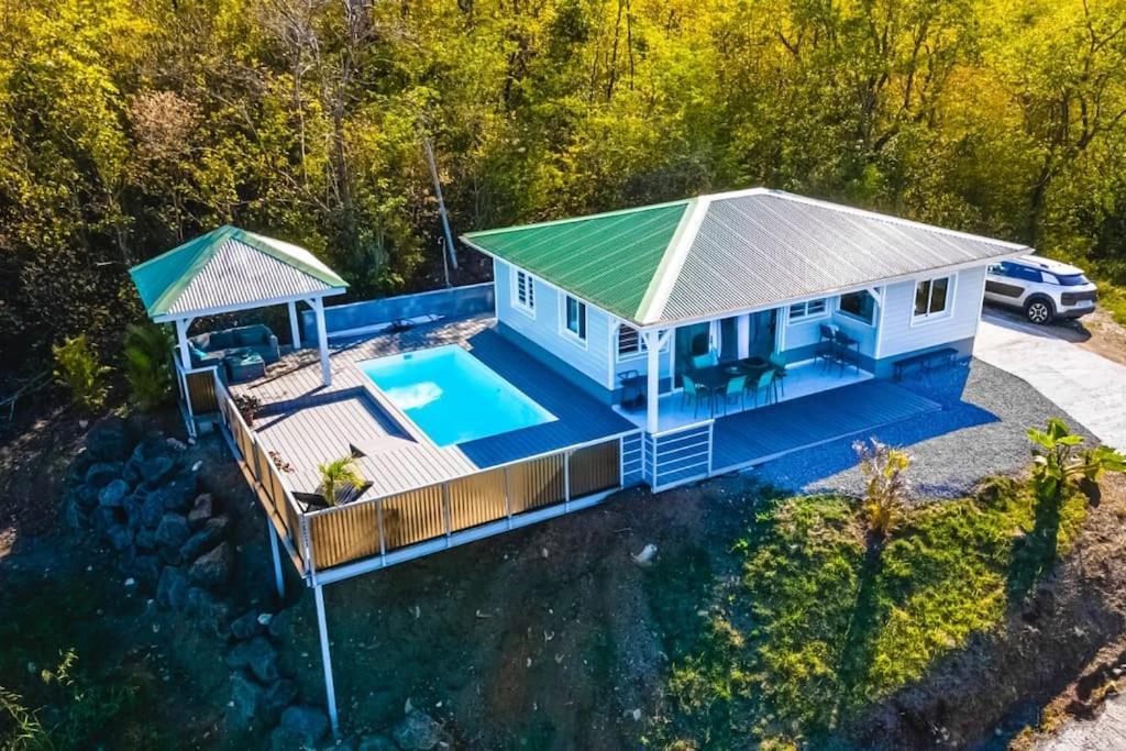 Magnifique Villa Piscine, Vue Mer, 8 Km Plages Le François Extérieur photo