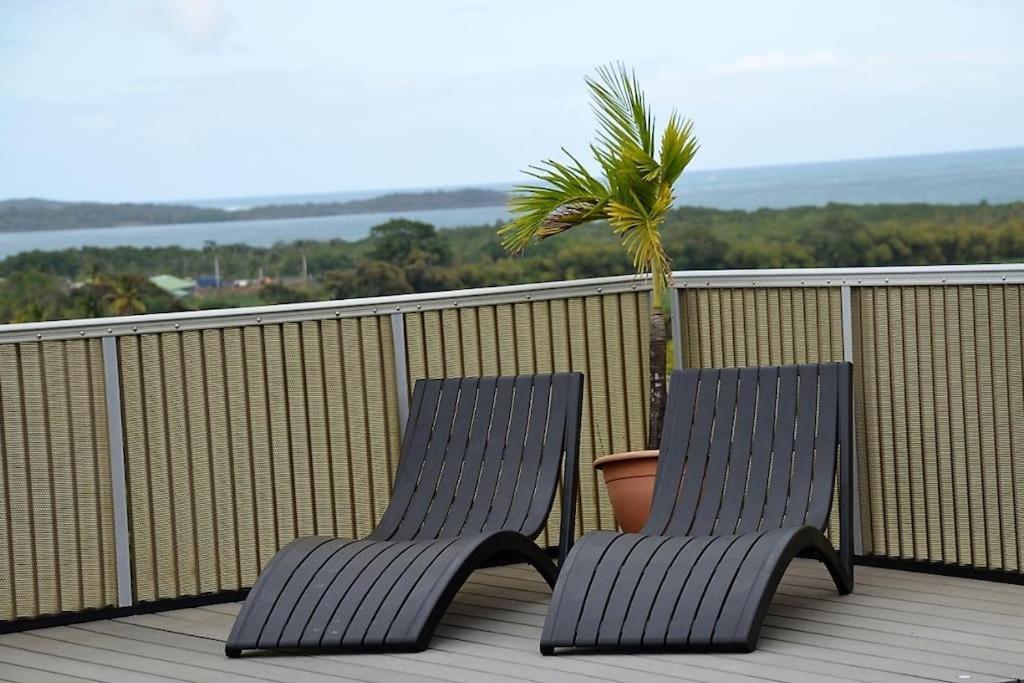 Magnifique Villa Piscine, Vue Mer, 8 Km Plages Le François Extérieur photo